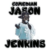 Jason Jenkins Cartoon White Signature (For Dark Color Shirts)